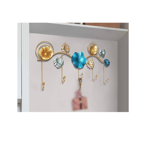 Brass Wall Hook Holder and Home Decor Dining Room Hanging <b>Chandelier</b> Luxury Crystal Pendant Lighting with <b>Sale</b> - Product Image 5