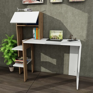 Turkiye Best-seller Bureau d'étude Bumin en aggloméré de luxe exclusif en noyer blanc pour hôtel et restaurant - Product Image 2