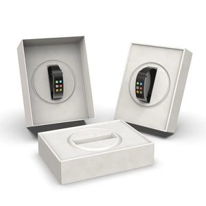 Boland Produits électroniques personnalisés moule pressé plateau de pâte boîte de papier d'emballage recyclé pour téléphone portable, écouteurs, montre intelligente - Product Image 4