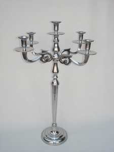 Premium Fancy Modern Luxury Hot Vantage 9 luces Candelabro con portavelas de cristal 8 brazos para decoración del hogar y bodas - Product Image 3