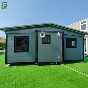 Sang trọng 3 phòng ngủ 40ft 20ft mở rộng prefab văn phòng hiện đại di động di động vận chuyển container nhà di động nhà - Product Image 1