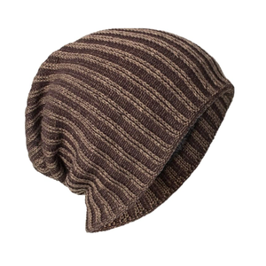 Unisex Warm Vintage Solid Color Washed Cotton Knitted <b>Hat</b> Distressed Ribbed Beanie 3D Embroidery Street Personality - Product Image 6