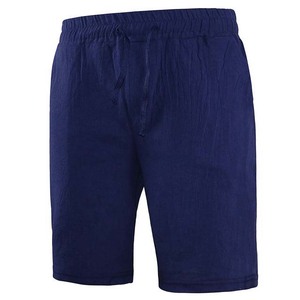 Short de fitness pour homme à cordon de serrage 100% coton personnalisé prix de gros pour short de jogging - Product Image 5
