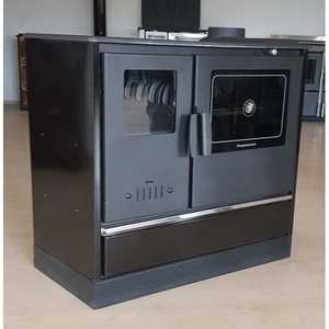 Estufa de Leña de Hierro Fundido DORELLO MANGAL MF114 - Uso Interior/Exterior, Diseño de Ladrillo Estilo Antiguo, Leña/IPN - Product Image 3