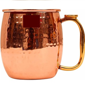 Lo mejor para fiestas de cócteles de cerveza, taza de cobre de mula de Moscú martillada a mano para fiestas de aniversario y otros mejores regalos - Product Image 4