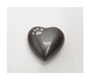 Urna de cremación en forma de corazón de latón macizo de primera calidad, nuevas urnas funerarias de latón de diseño único para la mejor venta a precio asequible - Product Image 2