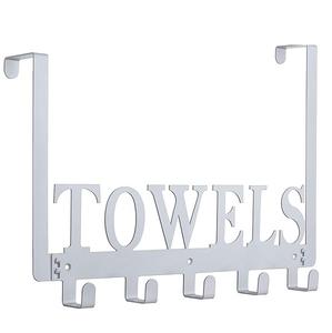 High Demand Towel <b>Hooks</b> Hanger Rails Wall Mounted Towel Rack Easy Install Rustproof For Bedroom Pool Living Room Washroom - Product Image 1