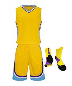 Maillot d'entraînement de basketball unisexe respirant à séchage rapide, sublimé, personnalisé, en maille sans manches, en polyester, pour l'été - Product Image 1