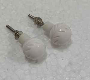 Pomo de Resina y Latón Tono Tierra para Restauración de Armarios, Armarios de Cocina, Cajones, Armarios y Muebles - Product Image 2