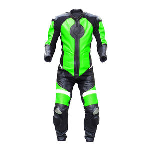 Traje de Motociclista de Cuero, Traje de Carreras de Alta Protección de Una Pieza, Traje de Motociclista para Hombre, Directo de Fábrica OEM - Product Image 5
