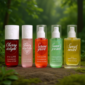 Perfume VV Love para Mujer, Pack de Cherry Delight + Fruity Symphony + Serene Grove + Sweet Nectar Mist - Spray de Larga Duración de Francia - Product Image 3