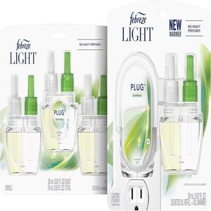 Kit de démarrage en bambou Febreze avec 4 recharges de parfum de lavande 87 Fl. Oz pour voiture maison bouteille en verre 50ml cristal liquide arôme - Product Image 3