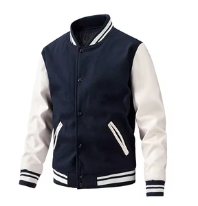 Chaqueta de Mezclilla Personalizada Nueva de Alta Calidad al por Mayor 2024 para Mujer, Bordado Chenille Morado, Estilo Universitario, Mangas Largas, Transpirable y Resistente al Viento - Product Image 4