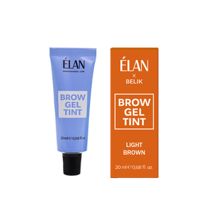 Gel pour sourcils imperméable longue tenue, formule à base de plantes, brun clair, 20 ml - Product Image 1