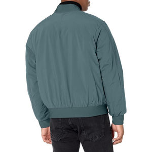 Blouson bombardier pour hommes avec logo personnalisé 2024 Vêtements d'extérieur en toile de coton de haute qualité Design Slim Fit avant Hiver Caractéristiques OEM XL - Product Image 3