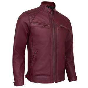 Chaquetas de moto informales impermeables Chaqueta de moto de cuero genuino Chaqueta de moto de mejor precio - Product Image 5