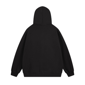 Personnalisé Votre Propre Conception En Gros Surdimensionné Hommes Casual Sports À Capuche Couleur Unie Pull-Over French Terry Lourd Poids Pour L'hiver - Product Image 2
