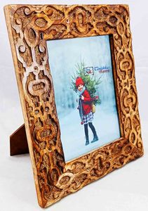 Custom Handmade Modern Wooden & Glass Photo Frame for <b>Wall</b>/Tabletop Use Home/Office Decor Business Gift-Wholesale Price - Product Image 2