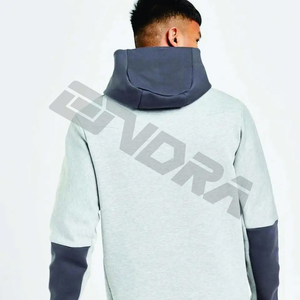Survêtement de football personnalisé Slim Fit pour hommes, jogging à fermeture éclair, vêtements de sport pour l'entraînement de football, ensembles d'hiver grande taille - Product Image 6