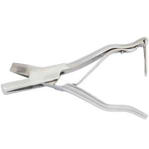 Instrument vétérinaire Encoche d'oreille réutilisable Instrument chirurgical essentiel pour instrument de soins vétérinaires dans une matrice en forme de V pour animaux de compagnie - Product Image 1