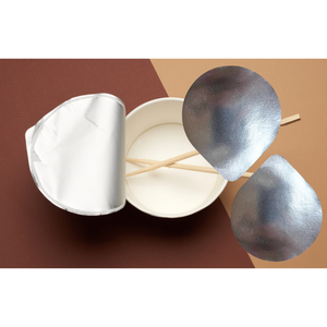 High Quality Custom Aluminum Foil Lid Wholesale <b>Paper</b> <b>Laminated</b> Seal & Closure for Food Made by Vietnam Manufacturer - Product Image 1