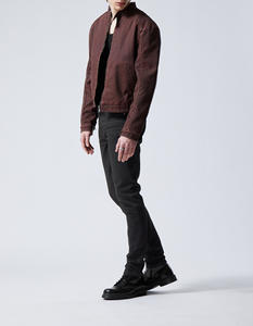 Nouvelle Vente Chaude : Jeans Classiques en Coton pour Hommes, Style Vintage Droit, Couleurs Foncées, Tenue de Travail, Vente en Gros pour Hommes - Product Image 4