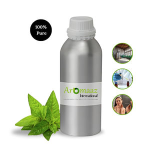 Huile essentielle de menthe poivrée certifiée biologique de qualité supérieure - Arbre à thé naturel à l'odeur forte - Product Image 1
