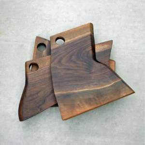 เขียงไม้สำหรับสับไม้เขียงธรรมดาเนื้อไม้และผลไม้กระดานชีสผัก/ชีสรูปร่างแบบกำหนดเอง - Product Image 1