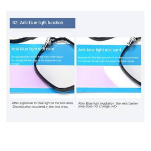 Occhiali Fotocromatici Anti-Radiazioni alla Moda per Uomo e Donna, Disponibili con Motivi Animali, Trasparenti, Grigi, Rossi per la Lettura - Product Image 5