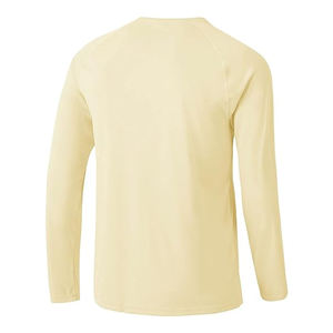 Ropa de pesca Camisas de color sólido Ropa de pesca para hombres Sublimación Transpirable UPF 50 + Camisas de pesca Protección solar UPF - Product Image 2