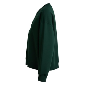 Sweat-shirts en molleton pour femmes, personnalisés avec logo imprimé, doublés, verts, décontractés, chauds, respirants, écologiques, pour l'hiver et l'été, très vendus 2026 - Product Image 3