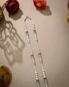 Tobilleras Payal de plata de moda para mujer, accesorio fino consciente - Product Image 1