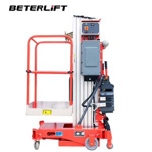 Высококачественная одностоечная вертикальная алюминиевая подъемная платформа 8м/10м для монтажных и ремонтных работ - Product Image 1