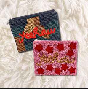 Atractivo monedero étnico vaca niño palabra con cuentas dinero maquillaje monedero - Product Image 4