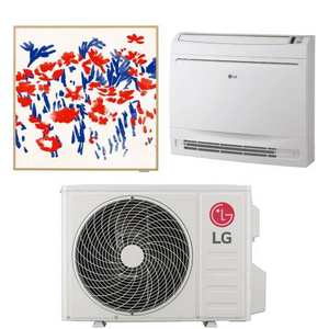 Pour LG ArtCool Gallery Photo Console WiFi Dual Split Inverter R32 MU3R19 A+++ 12000+18000 BTU Climatiseur à fréquence variable - Product Image 1