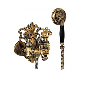 Robinet de bain traditionnel en laiton à double poignée robinet d'eau ottoman de Turquie exportateur pour une utilisation en extérieur - Product Image 6