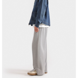 <b>Men's</b> Casual Sweatpants Custom Striped Side Heavyweight Polyester Jogger Track Pants Baggy Sports Loose Fit Drawstring Closure - Product Image 2