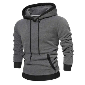 Nouveau design – Sweat à capuche d'hiver personnalisé en molleton épais 400g, coupe oversize et carrée, anti-boulochage, 100% coton pour homme - Product Image 1