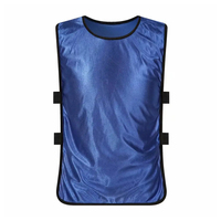 Penjualan Panas Set Rompi & Kaus Latihan Olahraga Ringan Berbahan Jaring Kustom, Cepat Kering, Dapat Dibalik, untuk Bola Basket, Sepak Bola, dan Futsal