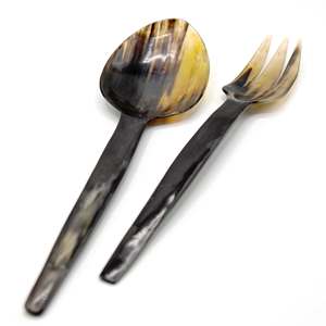 Servidores de Ensalada de Madera de Mango Más Vendidos, Utensilios de Cocina Ecológicos Aptos para Lavavajillas, Hechos en India - Product Image 3