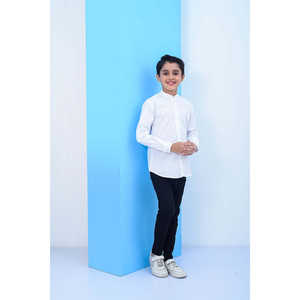 Chemise décontractée en coton - Product Image 1