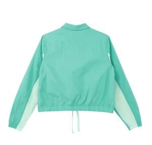 Chaqueta cortavientos de alta calidad para mujer, venta al por mayor de fábrica, forro de malla personalizado, nueva ropa de calle, chaqueta cortavientos estampada para mujer - Product Image 6