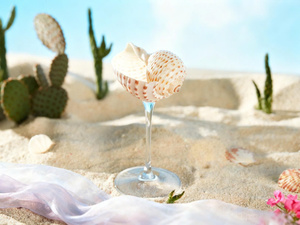 Elegantes vasos para beber de concha soplados a mano, tamaños personalizados y artesanía de alta calidad para tiendas de regalos y boutiques - Product Image 2