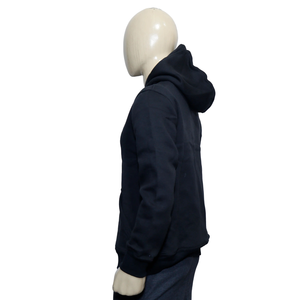 <b>Men's</b> <b>Black</b> Oversized <b>Hoodies</b> Sweatshirts Wholesale Thick Cotton Heavyweight Pullover Custom Logo Drop Shoulder Hoodie <b>For</b> <b>Men</b> - Product Image 5