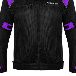 Unisex Summer Motorcycle <b>Racing</b> <b>Jacket</b> Breathable Outdoor Protective Gear with Stand Collar and Pattern Decoration for Riding - Product Image 4
