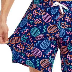 Shorts de Playa Personalizados para Hombre, 100% Poliéster, Transpirables, de Secado Rápido, Ecológicos, con Cierre de Cordón, Estilo Casual - Product Image 6