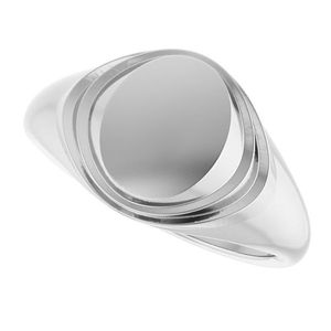 Tranditional Vintage Gold Signet <b>Ring</b> 18K Rose Gold Plated Inlay Enameled Oval Signet for Christians Trendy Vintage Perfect Gift - Product Image 5