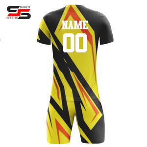 Wholesale 2025 Full Soccer <b>Kits</b> Men's Clothing Custom Club Jersey Soccer Football With Logo Sublimation Retro Soccer Uniform - Product Image 4