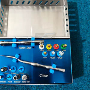 Kit de Expansión Ósea Dental, Instrumentos Quirúrgicos para Implantes, Acero Inoxidable, Herramientas Profesionales de Cirugía Oral, Accesorios para Taladro - Product Image 2