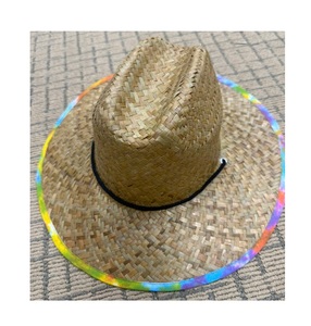 Vietnam Colorful Straw lifeguard <b>Hats</b> for Sports and Summer Party <b>Holidays</b> Festival apparel accessories - Product Image 1